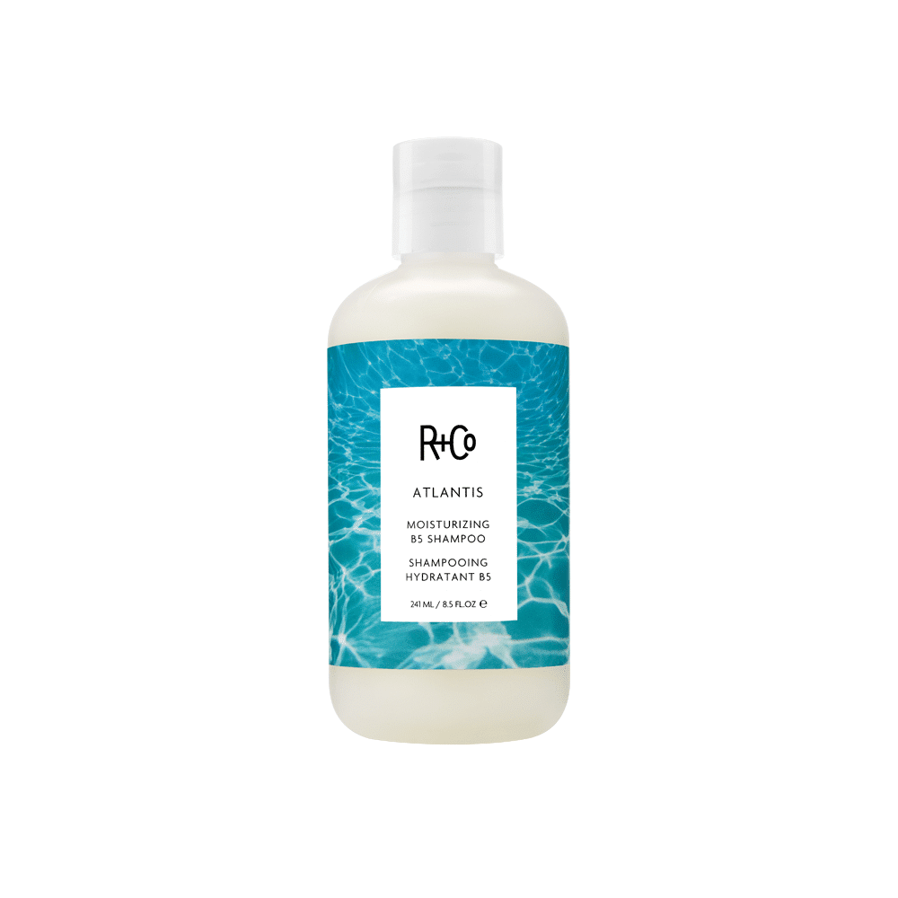 <img src="path-to-your-image.jpg" alt="ATLANTIS Moisturizing B5 shampoo for hydration, nourishment, and shine" />