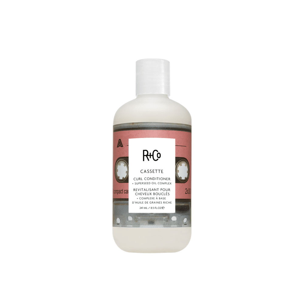 <img src="path-to-your-image.jpg" alt="CASSETTE Curl-Enhancing Conditioner bottle designed to define curls, tame frizz, and add shine without weighing down hair.">