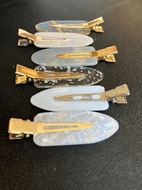 Creaseless Clips - Assorted Colours & Patterns