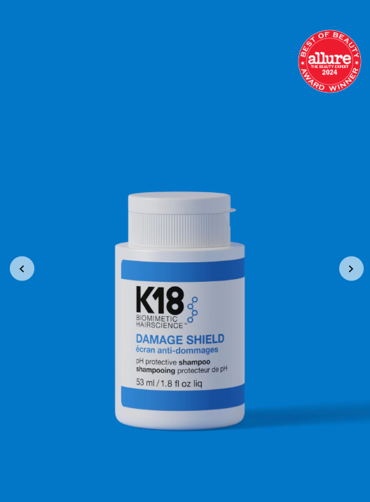 K18 Damage Shield Shampoo, Travel Size - 53ml