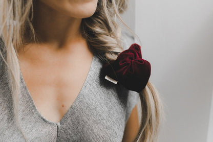 Zenchies Bordeaux Crush Scrunchie