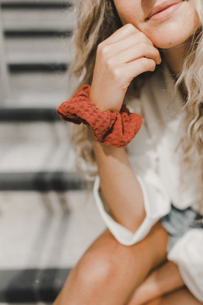 Zenchies Pumpkin Spice Scrunchie