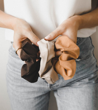 Zenchies Mocha Scrunchie