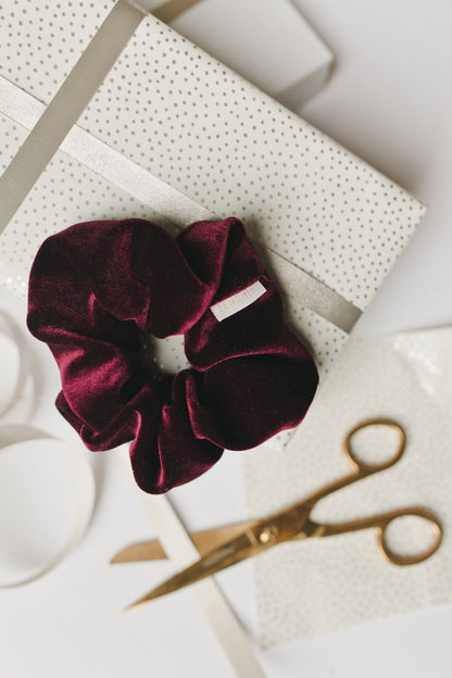 Zenchies Bordeaux Crush Scrunchie
