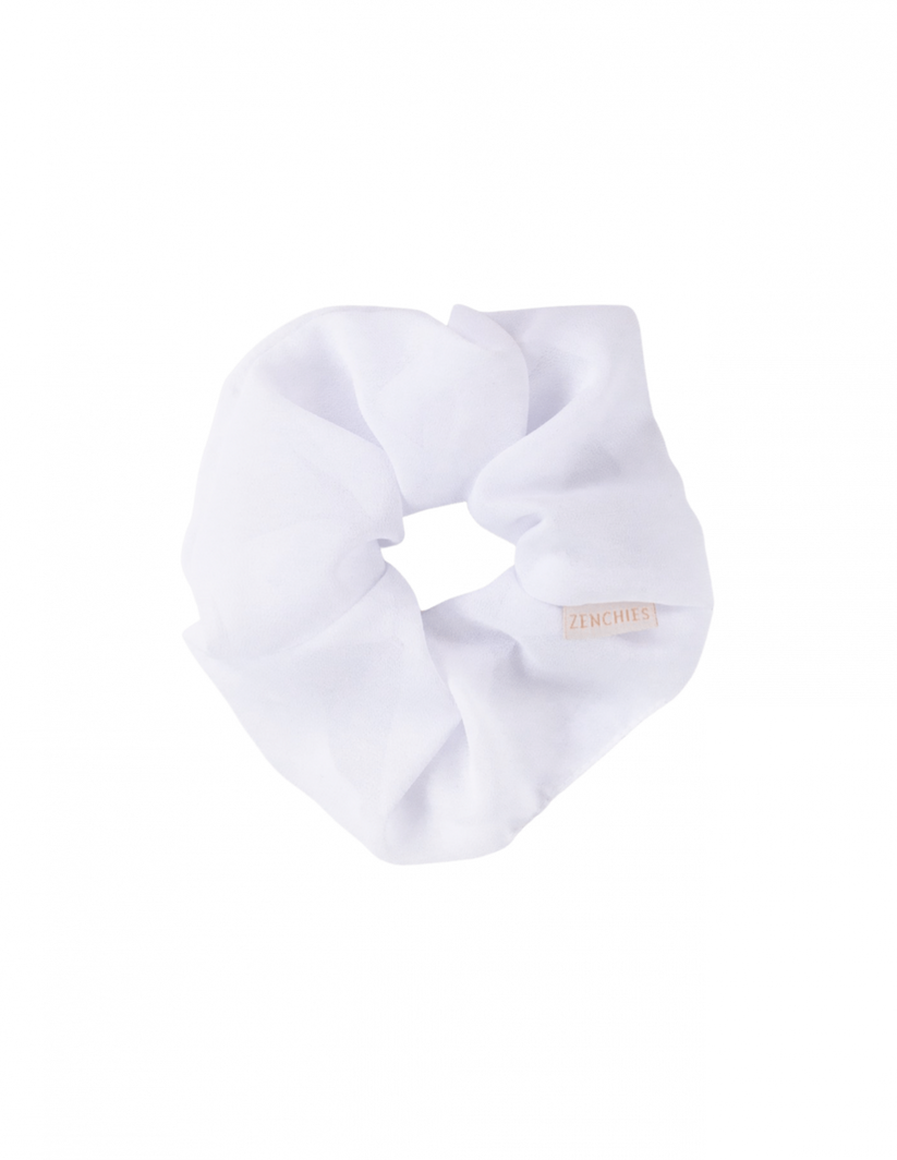 Zenchies Voile Chardonnay Scrunchie