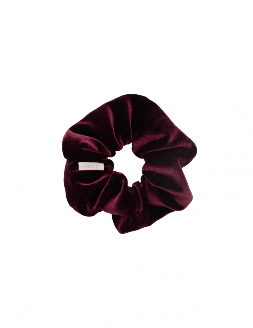 Zenchies Bordeaux Crush Scrunchie