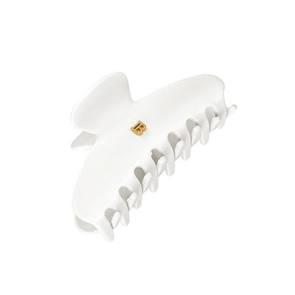 Balmain Couture | Medium Claw Clip in White