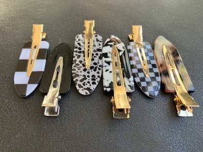 Creaseless Clips - Assorted Colours & Patterns