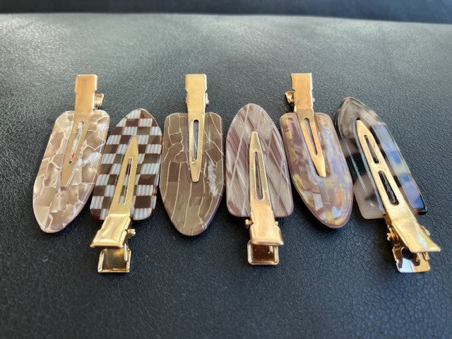 Creaseless Clips - Assorted Colours & Patterns