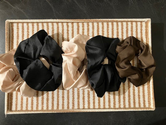Large Satin Scrunchie