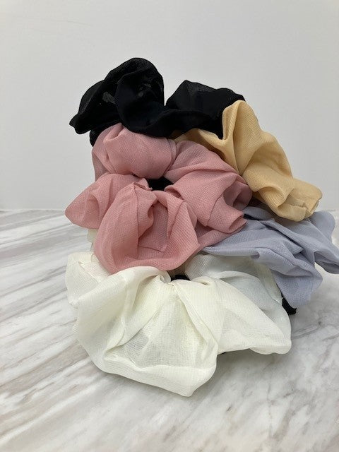 Chiffon Scrunchies