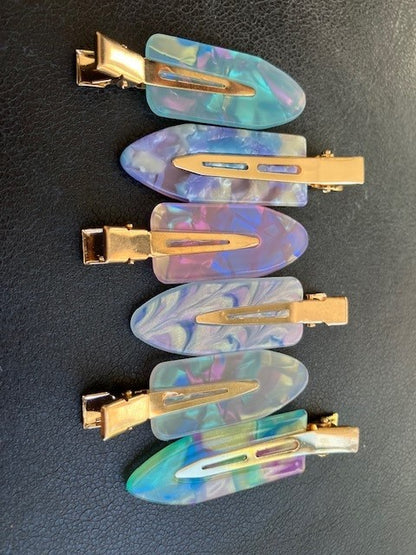 Creaseless Clips - Assorted Colours & Patterns