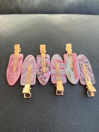 Creaseless Clips - Assorted Colours & Patterns