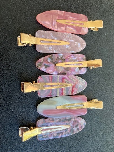Creaseless Clips - Assorted Colours & Patterns