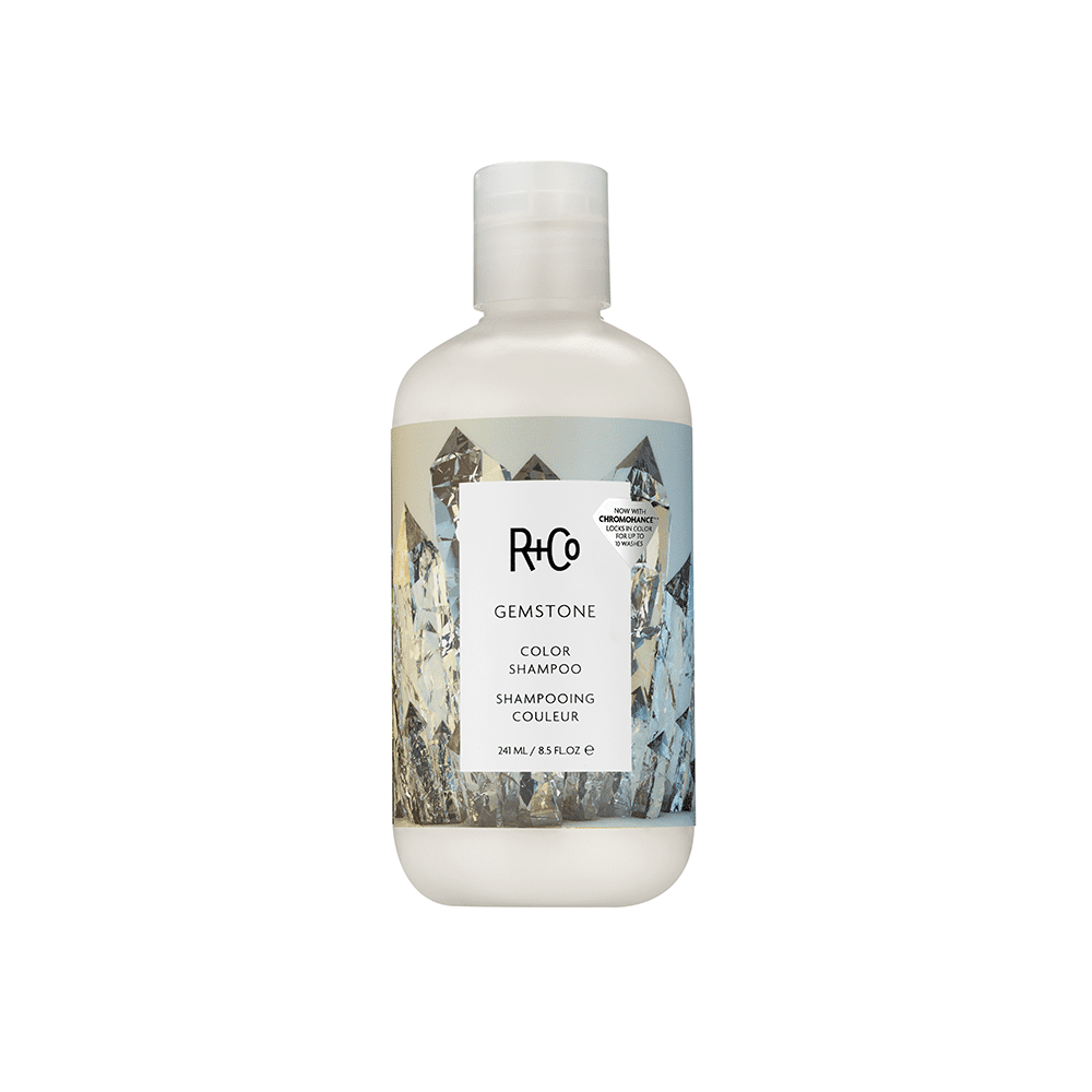 <img src="path-to-your-image.jpg" alt="Gemstone Chromohance Colour Shampoo, a hair care product designed to protect and enhance vibrant colour, control frizz, and add shine.">
