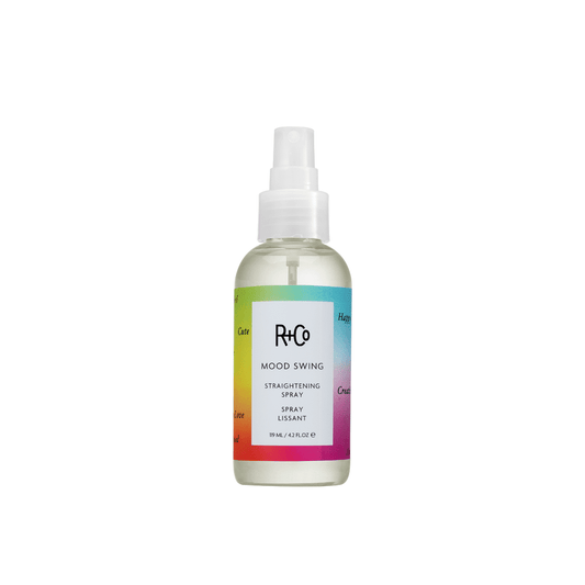 MOOD SWING Straightening Spray – Reduces frizz and speeds up styling for smooth, shiny hair