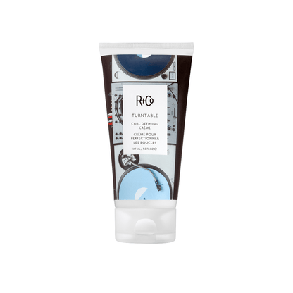 Turntable Curl-Defining Crème for hydrated, defined, and frizz-free curls with moisture and shine