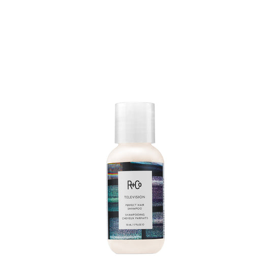 <img src="path-to-your-image.jpg" alt="Television Shampoo for healthy, shiny hair with Babassu Seed Oil, perfect for all hair types" />