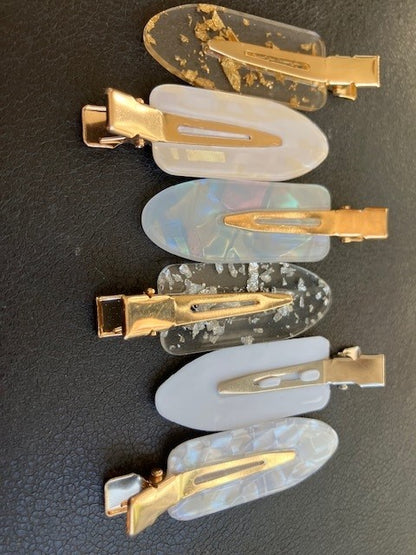 Creaseless Clips - Assorted Colours & Patterns