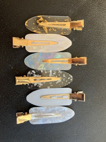 Creaseless Clips - Assorted Colours & Patterns