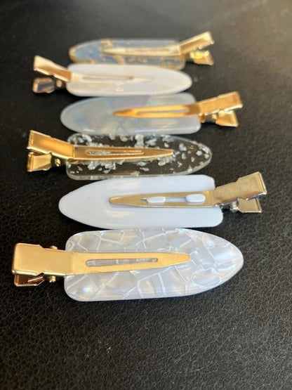 Creaseless Clips - Assorted Colours & Patterns