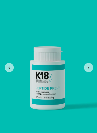 K18 Peptide Prep Detox Shampoo, Travel Size - 53ml