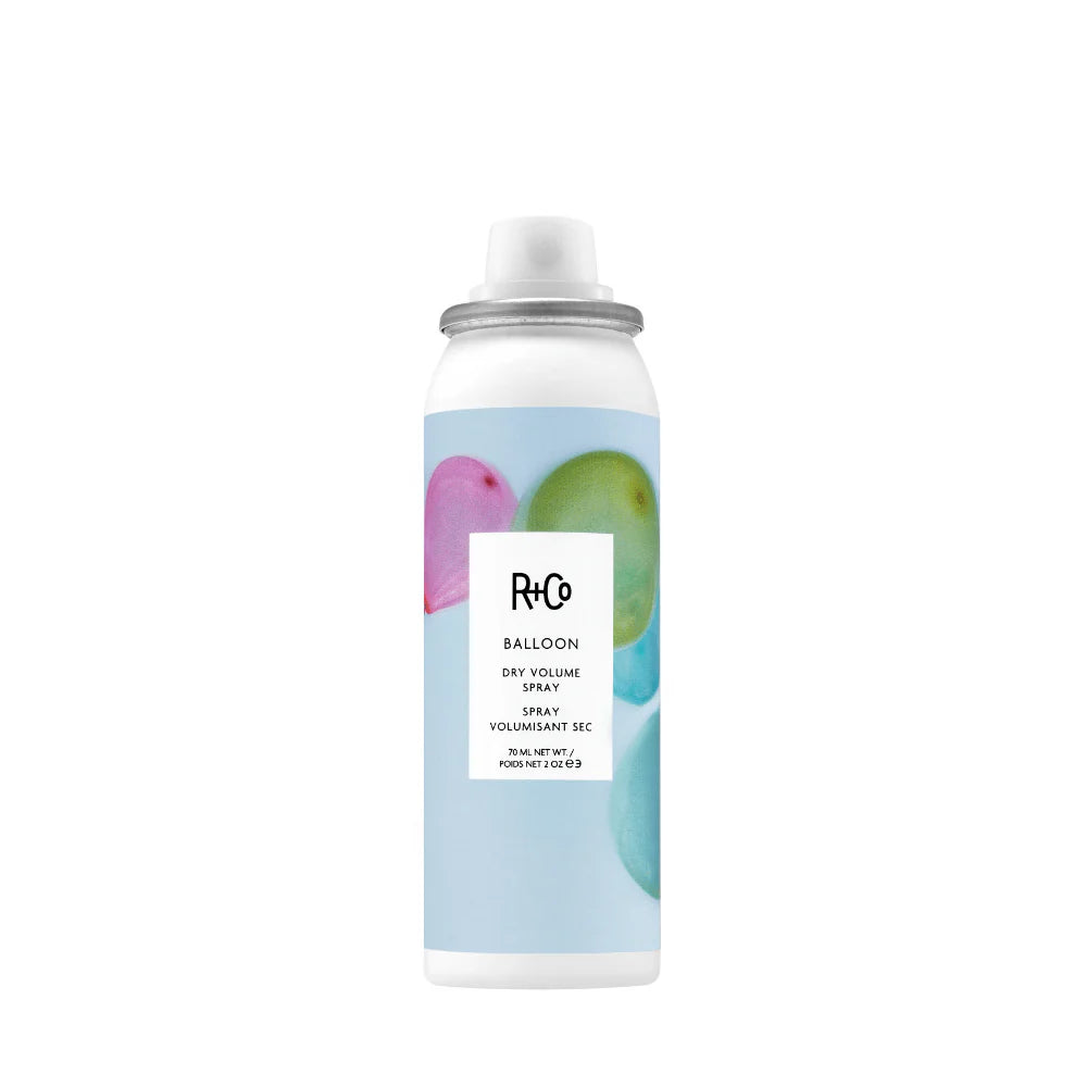 <img src="path-to-your-image.jpg" alt="BALLOON Volumizing Spray travel size for instant volume, texture, and lightweight hold" />
