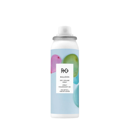 <img src="path-to-your-image.jpg" alt="BALLOON Volumizing Spray travel size for instant volume, texture, and lightweight hold" />
